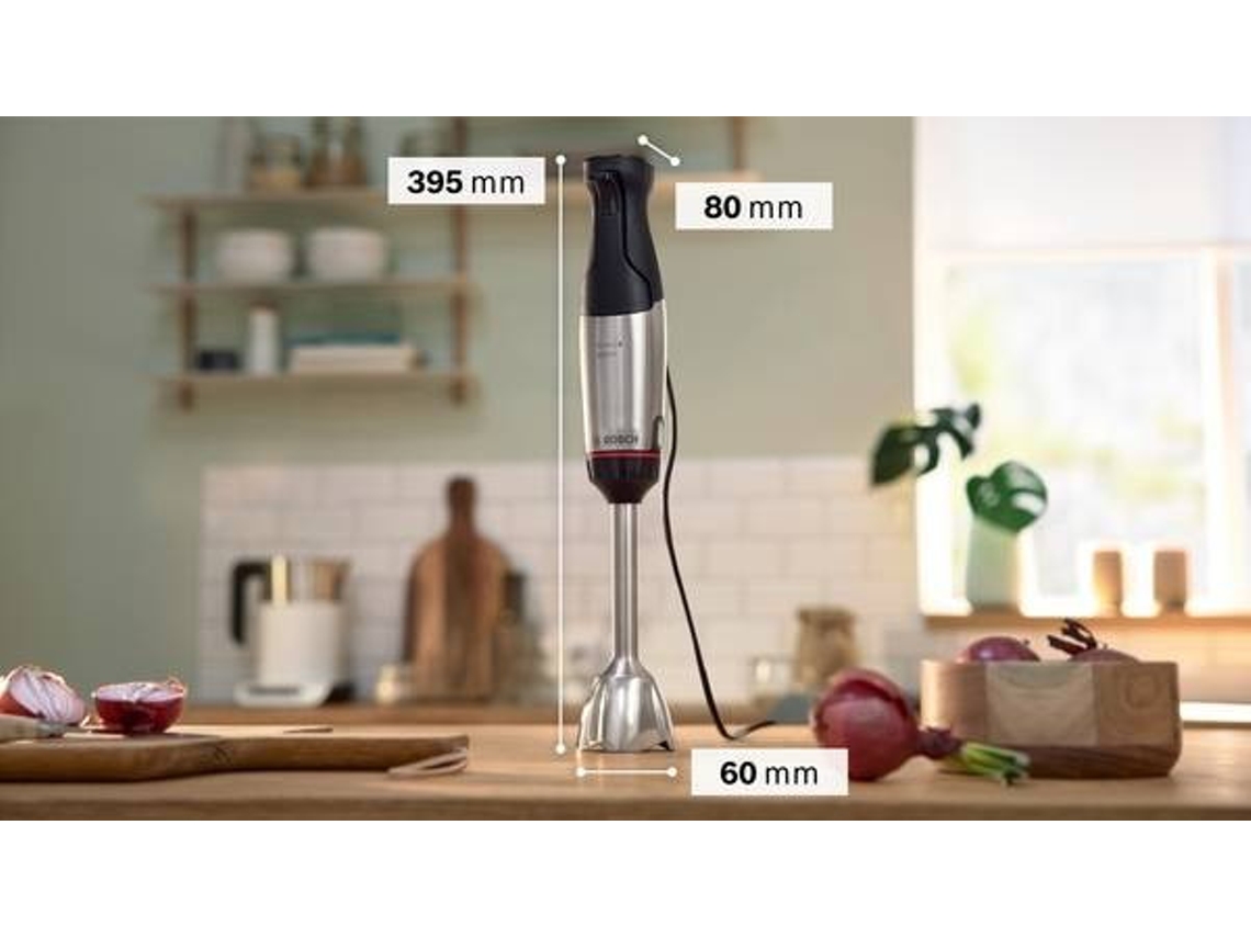Varinha Mágica + Acessórios BOSCH Ergomaster Série 6 MSM6M633 (1000 W - Inox)