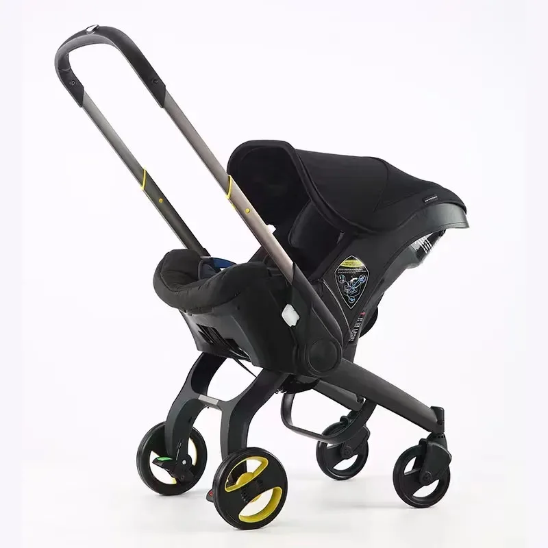 Sistema De Transporte Infantil, Canguru 2 Em 1, Certificado De Seguranã§a Eu R44, Preto Oem