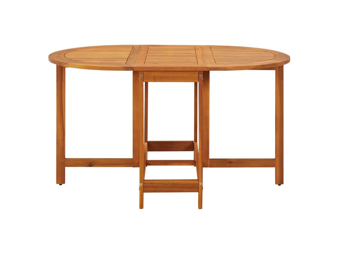 Mesa de Jardim 130X90X72 Cm Madeira de Acácia Maciça NONAME